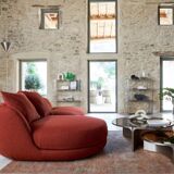 Corner sofa by Emmanuel Alessio (AM/PM exclusive)