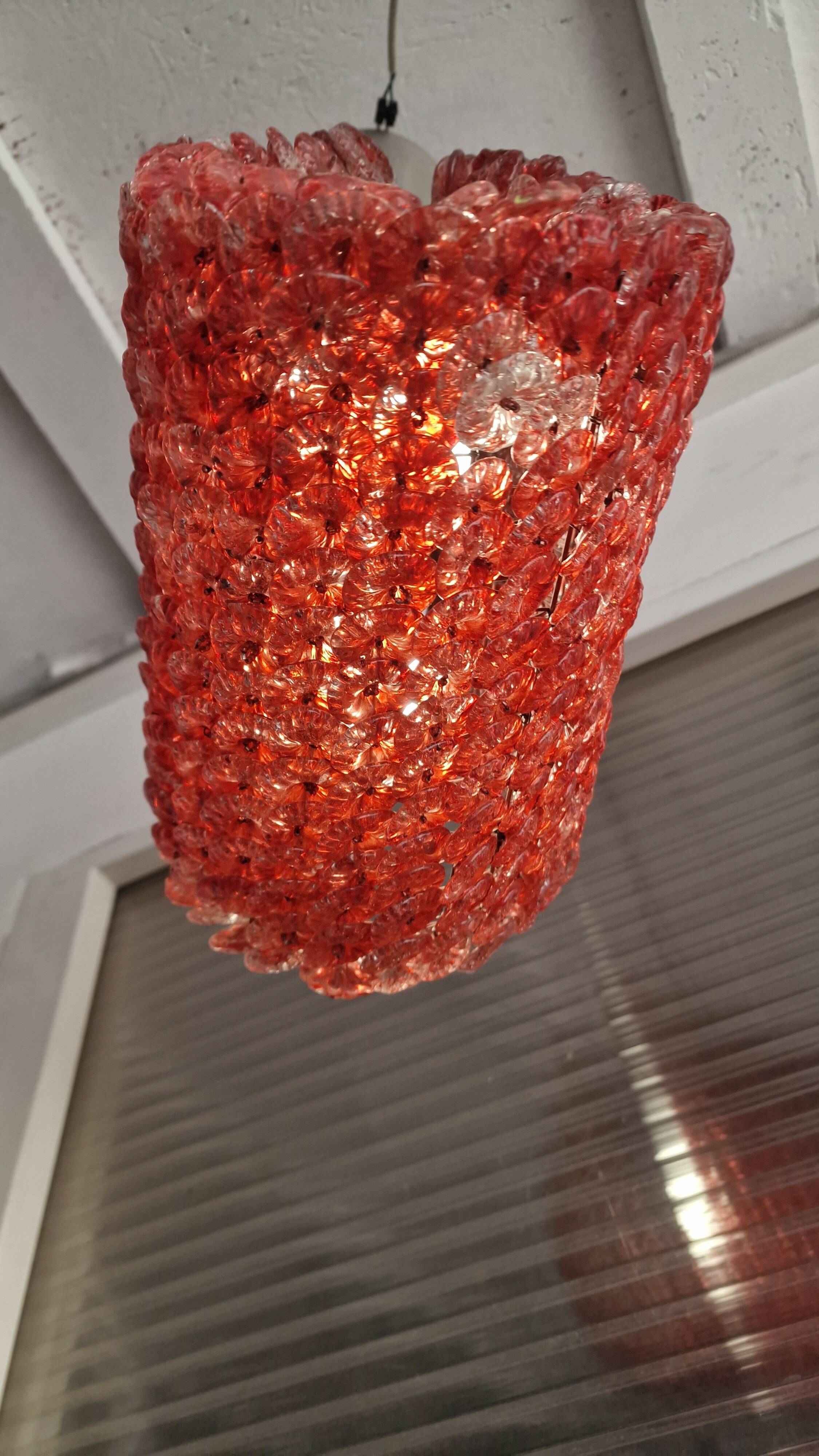 Vintage Murano blown glass pendant – 1960s/70s
