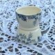 Antique Diabolo egg cup in Saint Amand earthenware - Marie Louise