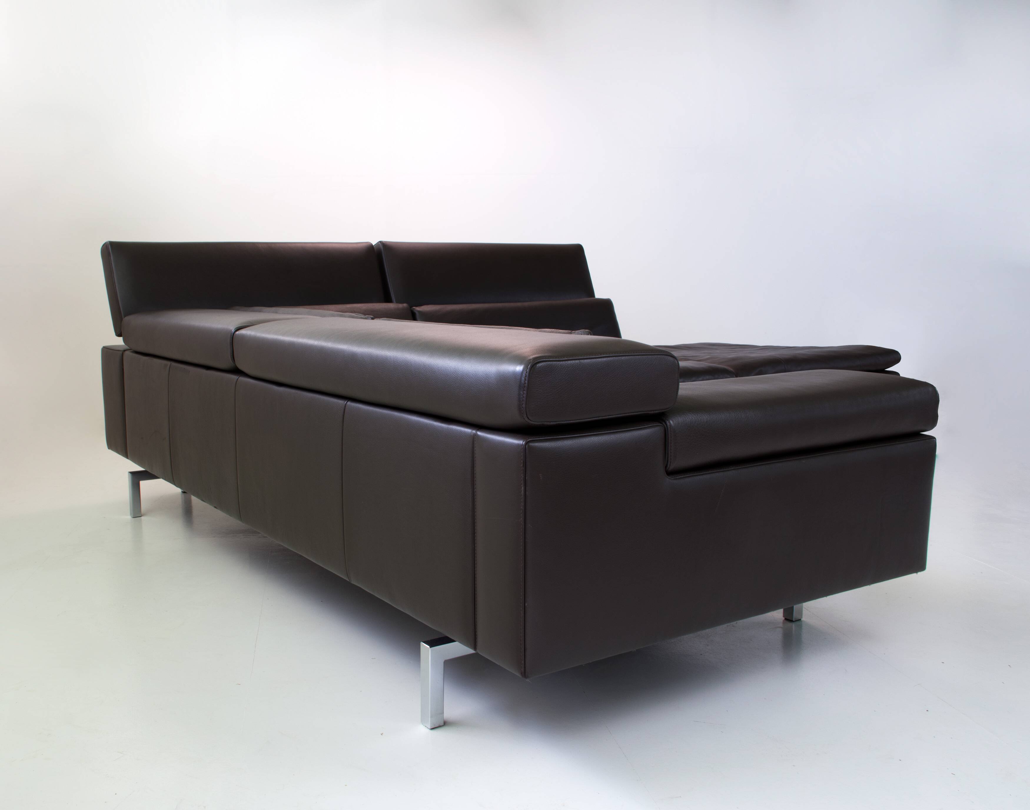 Jori Shiva leather corner sofa – Jean-Pierre Audebert