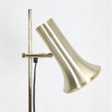 Mid-century Dansa lamp / reading / floor lamp / brass / gold / Danish modern design / 1970s