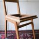 Pair of chairs 50-60 to upholster and skate