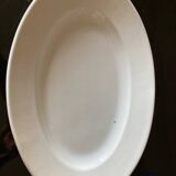 Vintage white porcelain serving dish