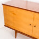 Buffet - vintage sideboard in two tones of wood - France, 1960s