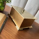 Brass jewelry box