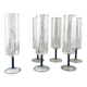 Set of 6 Art Deco Glasses – Vintage Champagne Cocktail Glasses