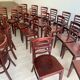 Set of 12 café chairs bistrot restaurant vintage