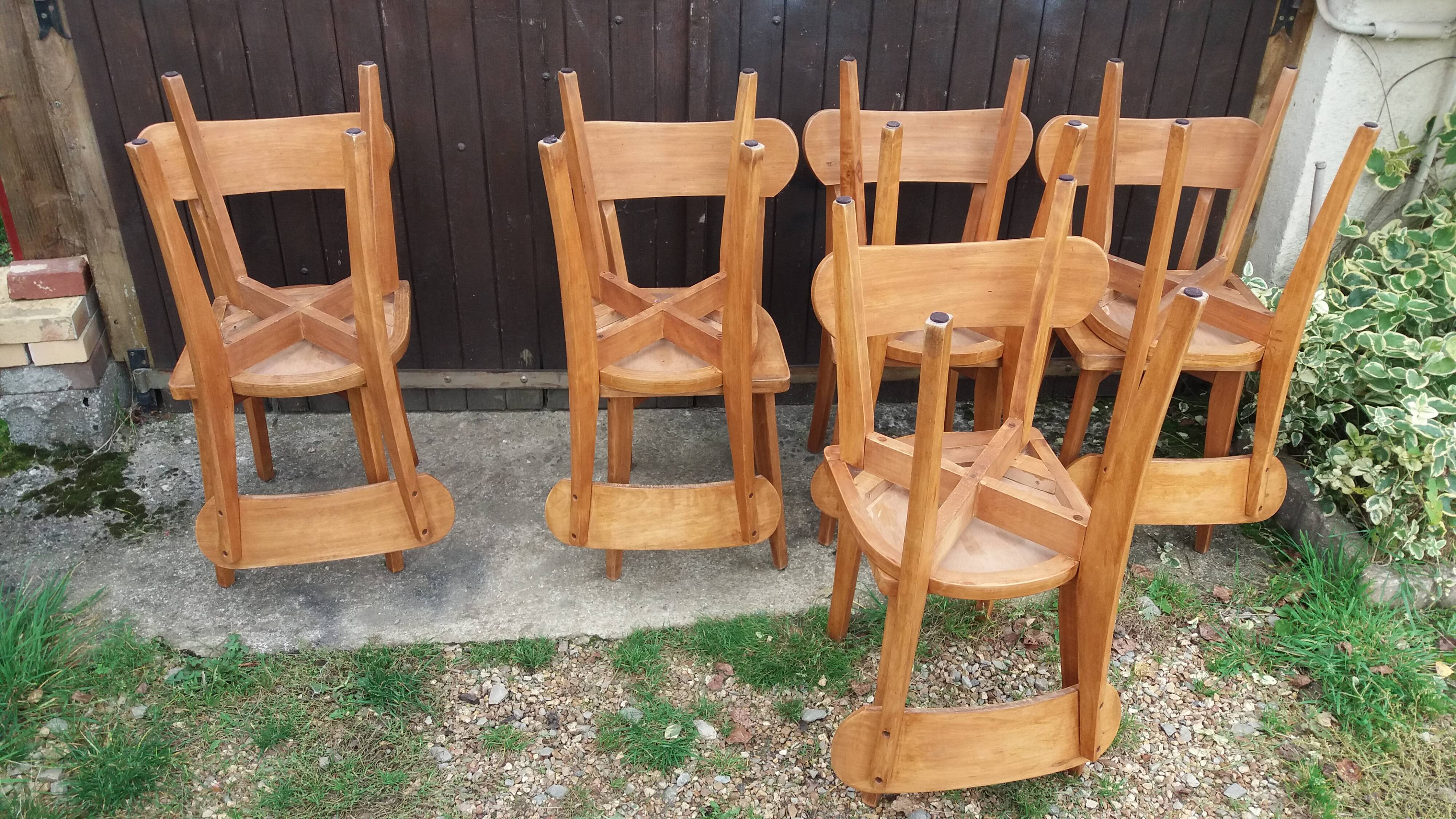 10 bistro chairs