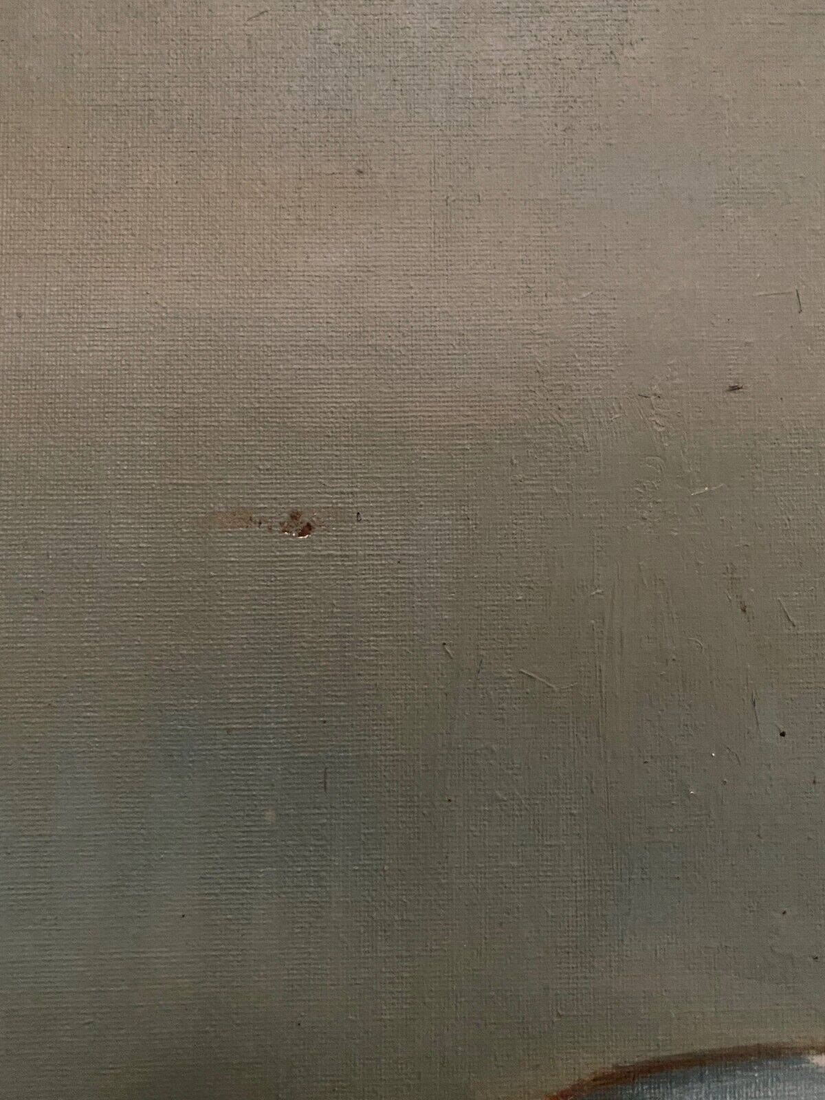 Oil on canvas still life by Nicole Legault La Tasse bleue 1980