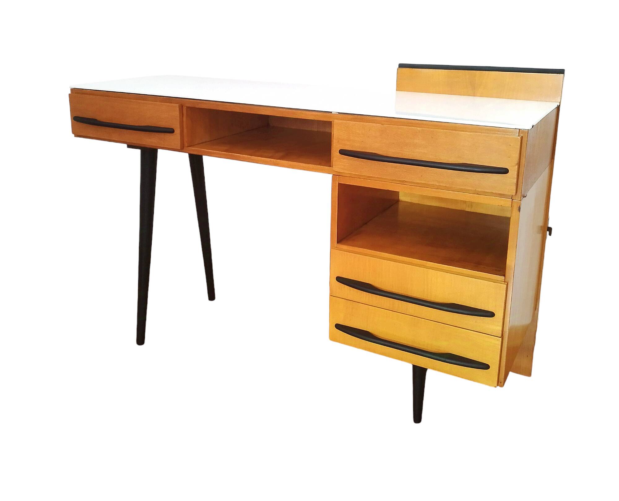 Desk by M. Pozar for Up Závody, Czechoslovakia, 1960s, Set of 2