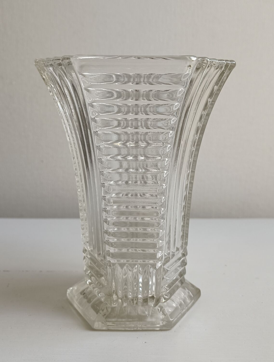 Art Deco cornet vase