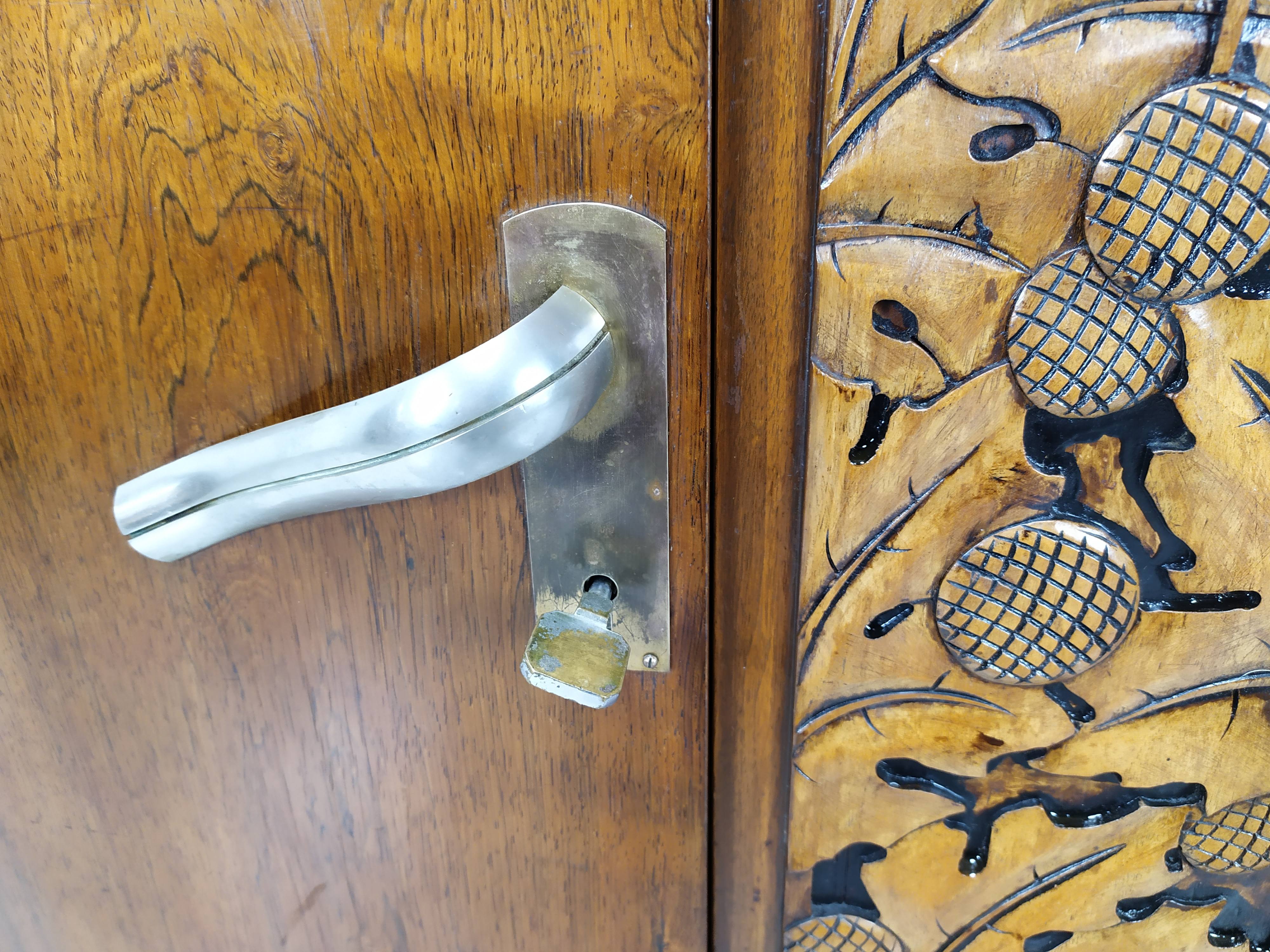 Art deco rosewood sideboard