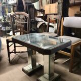 Table top mirror 1940 with two legs