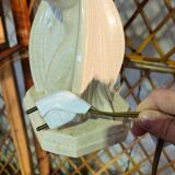 Lampe Céramique Art Déco 1930 Signé Fontinelle