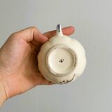 Saucière en céramique, pot à lait peint à la main