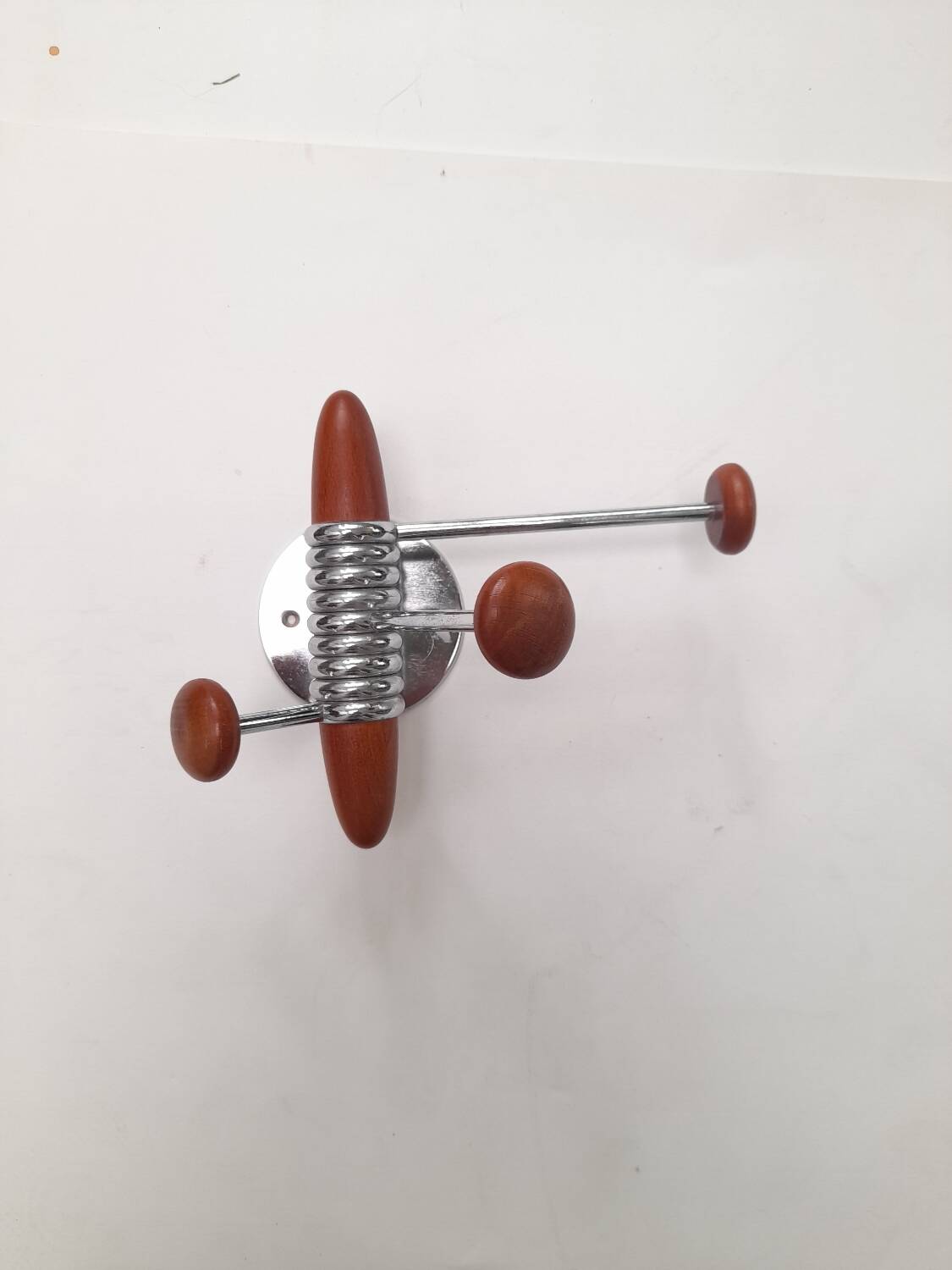 90s wall-mounted coat rack