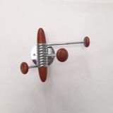 90s wall-mounted coat rack