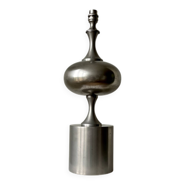 Grande lampe de table sculpturale, style Philippe Barbier. France 1960-70.