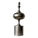 Large sculptural table lamp, Philippe Barbier style. France 1960-70s