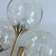 Large vintage glass sconce from Sciolari