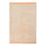 6x10 Pale Salmon Beige Handmade Contemporary Vintage Rug