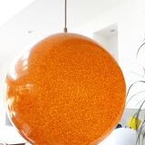Globe Orange plastic style perspex, years 70/80