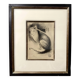 Gustave Guétant (1873–1953) – "Leopard at Rest" – Original drawing e
