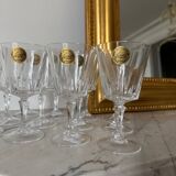 Arques crystal stemmed glasses