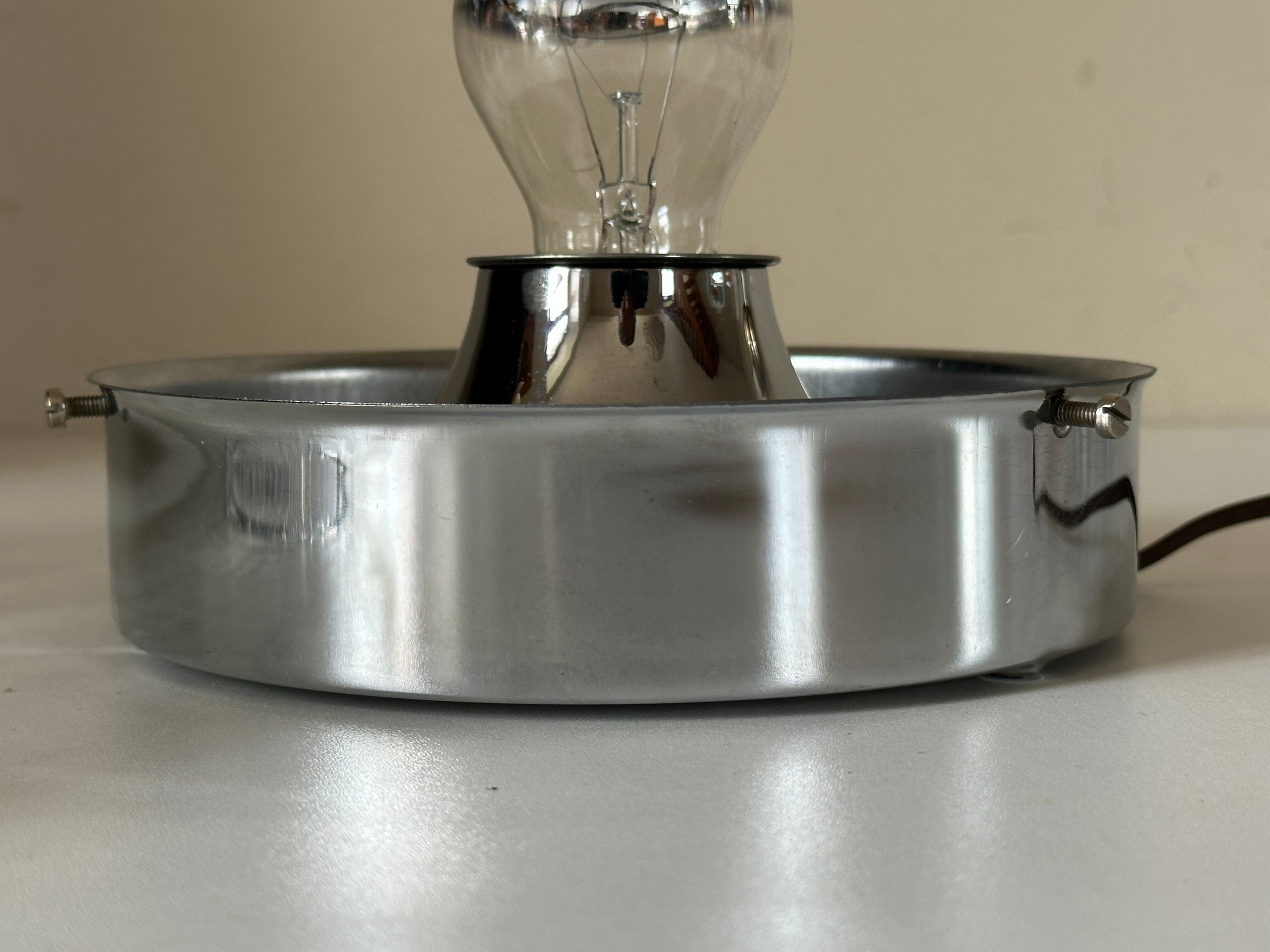 Bubble glass lamp vintage design 70 years