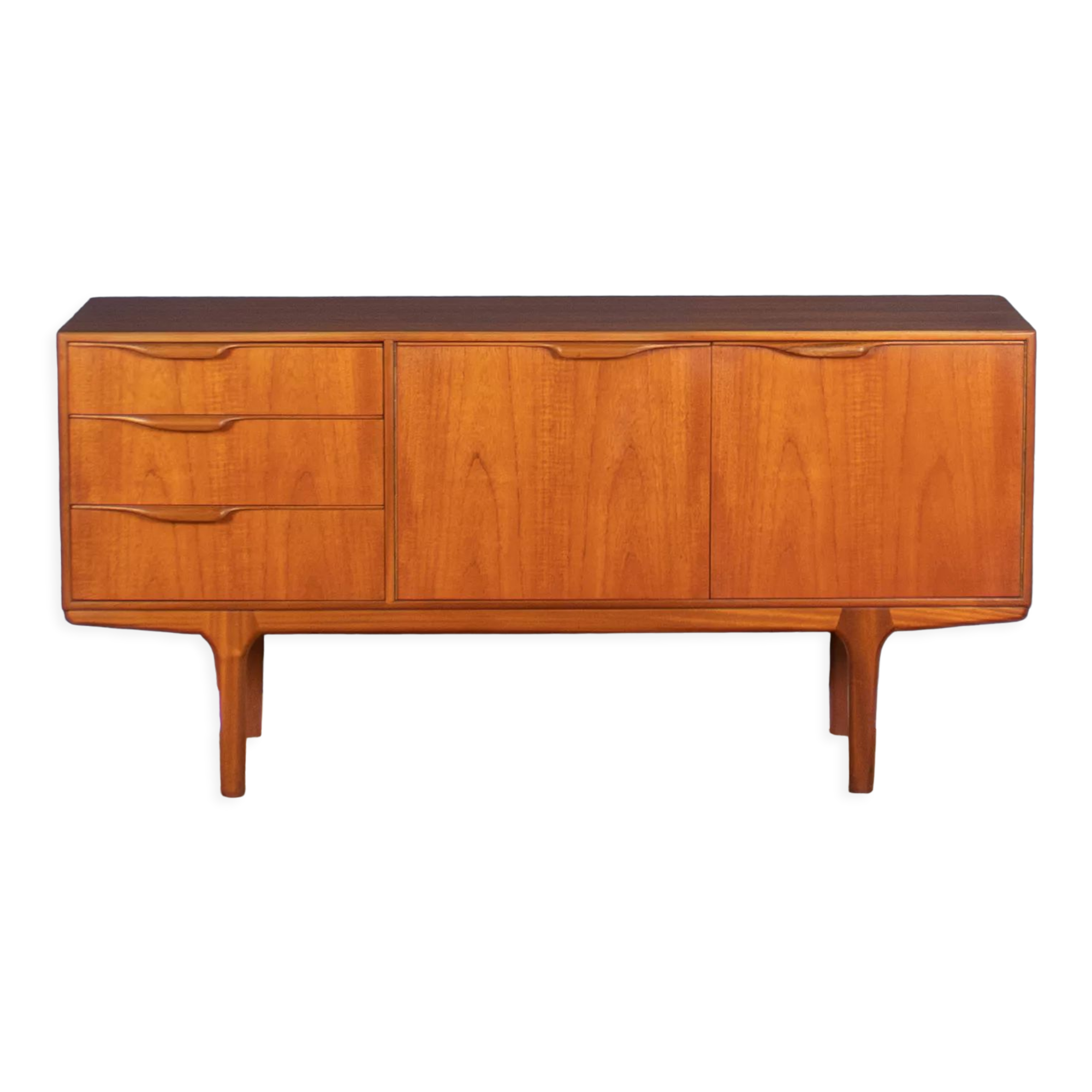 Retro teak 1960s short mcintosh of kirkcaldy dunvegan sideboard tom robertson