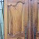 Double old wardrobe doors in walnut from around 1900.