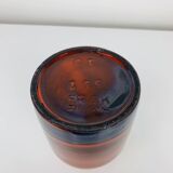 Orange ceramic vase by Frick Keramik, Switzerland, 1960s