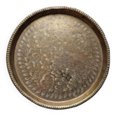 Ancient plate made of copper or brass - India