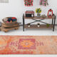 3x12 modern vintage runner rug, 96x355cm
