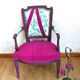 Louis XVI armchair restyled