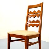 Series of four Scandinavian chairs from the 40s