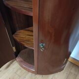 Mahogany notch with marble