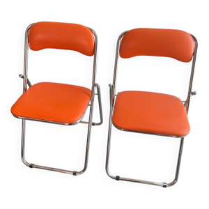 Chaises pliantes vintage