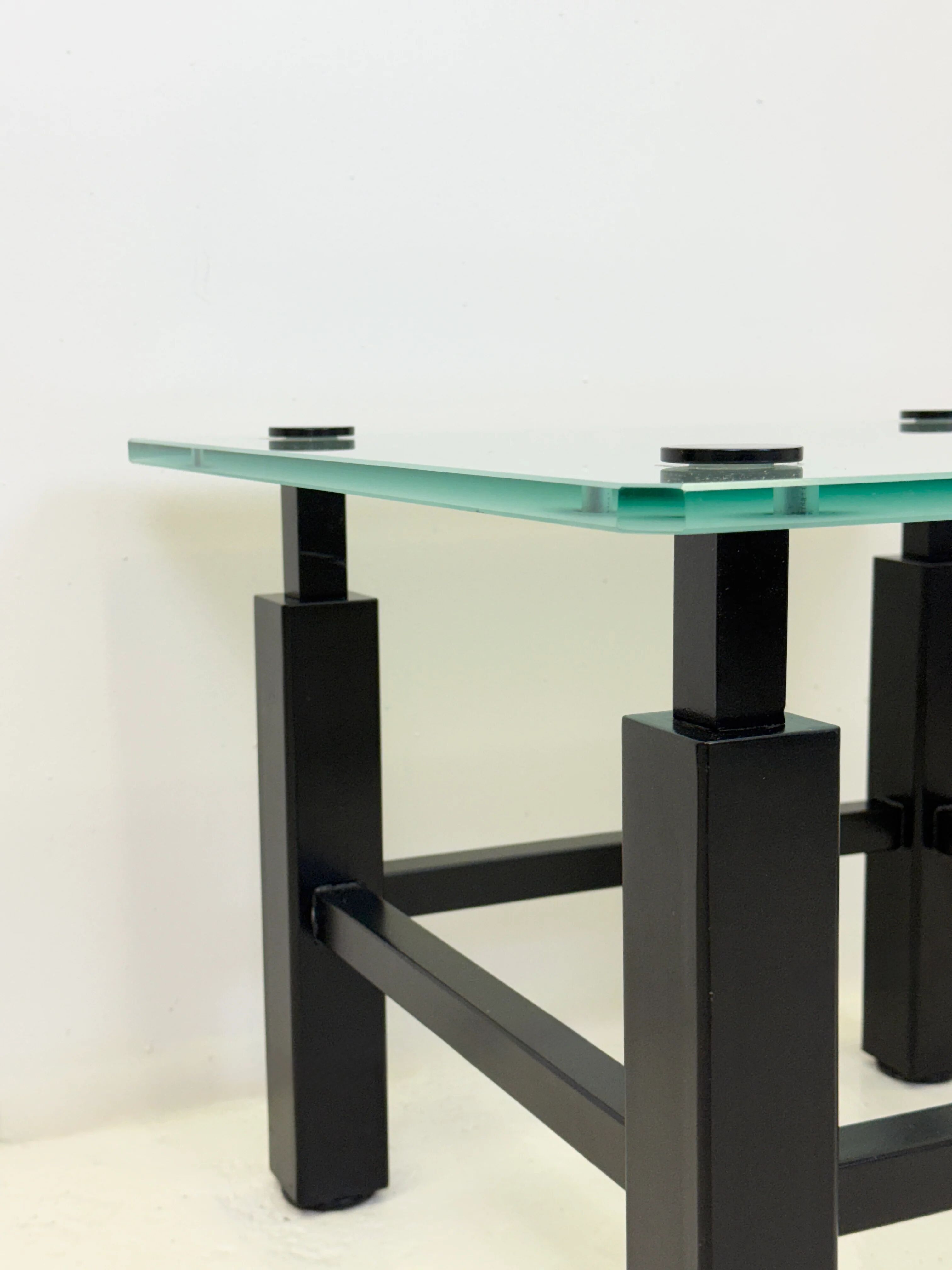 "Modernist" coffee table — France, 1980s