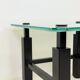"Modernist" coffee table — France, 1980s