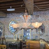 Ezan Art Deco 6-light chandelier