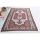 Vintage Turkish Hand-Knotted Wool Cotton Pink Area Rug 192x274