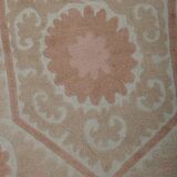 Hand knotted rug, vintage Turkish rug 67x297 cm