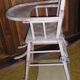 Chaise haute de bébé années 50