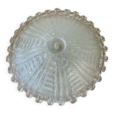 Plafonnier en verre style Murano 36cm