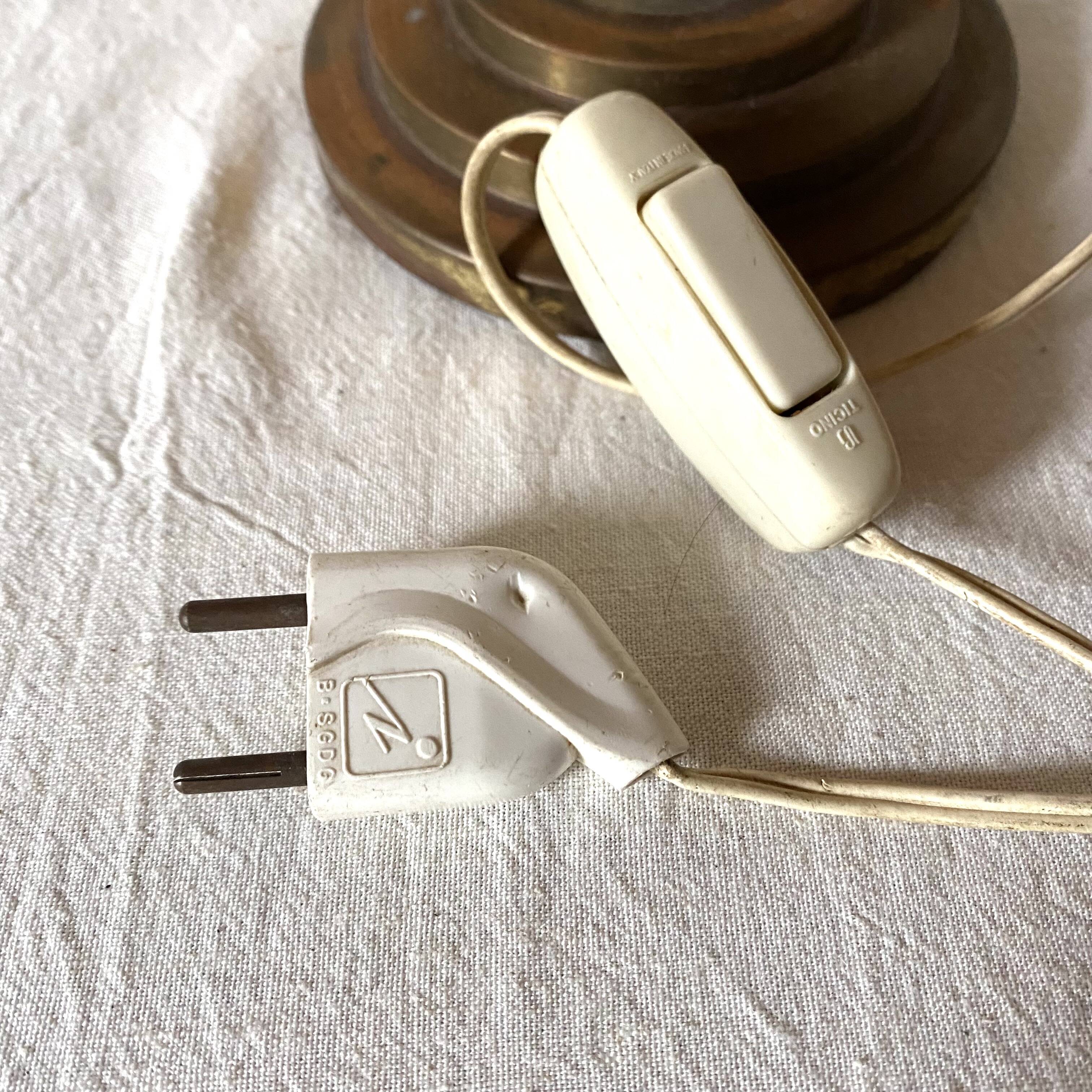 Art deco column lamp