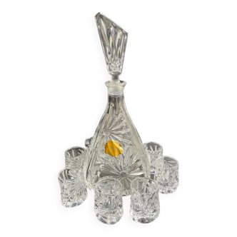 Bavarian crystal liquor service – Mid-XXth