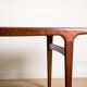 Table de repas Danoise, extensible, en Teck 1960 par Johannes Andersen 1960