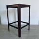 4 rare Matteo Grassi Warm Brown/Bordeaux Red Bark stools