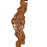 Antique Italian Savonarola Chair, Late 19th Century